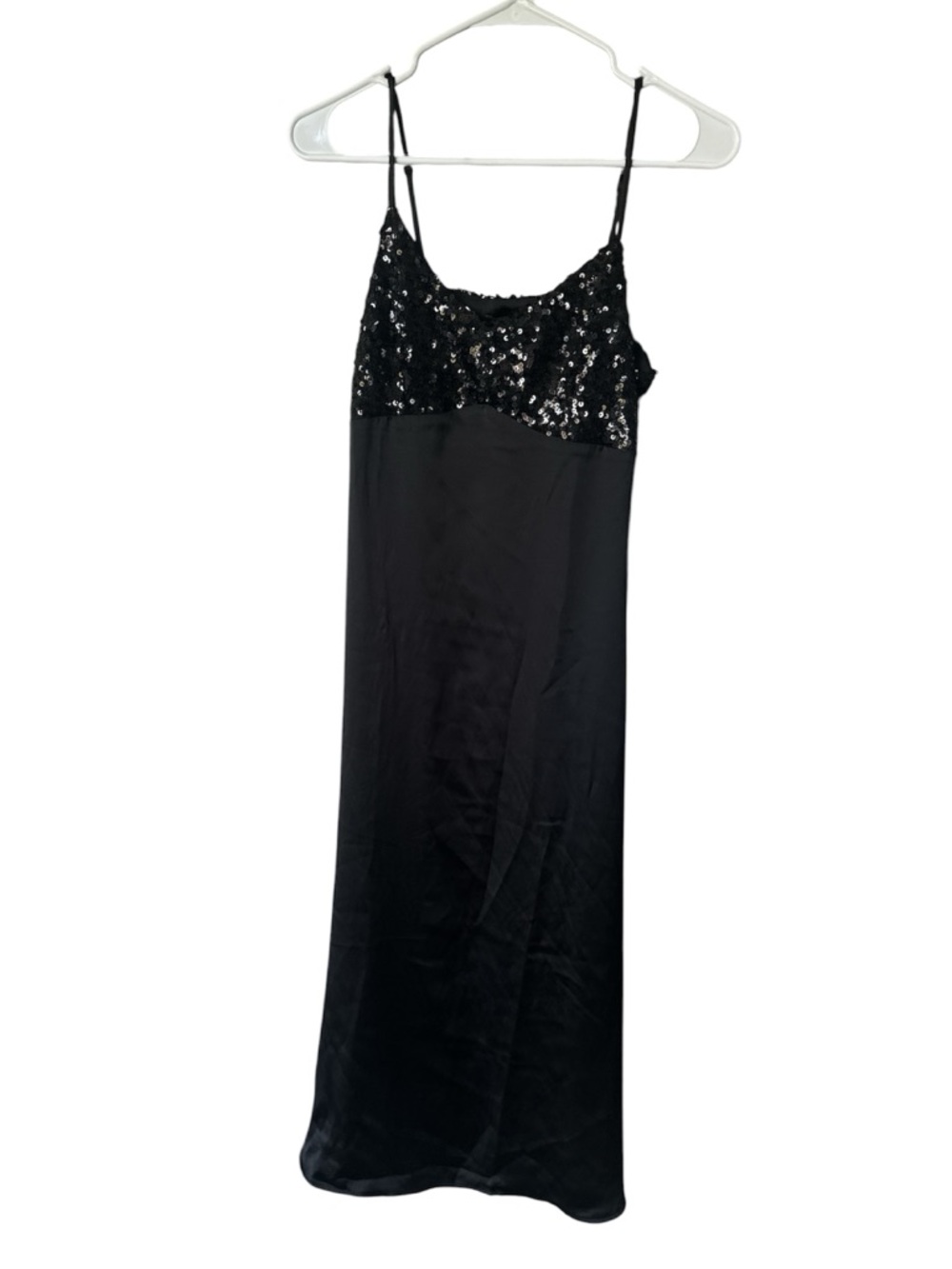 House Of Harlow 1960 black slip cocktail midi dress women’s size small NWT